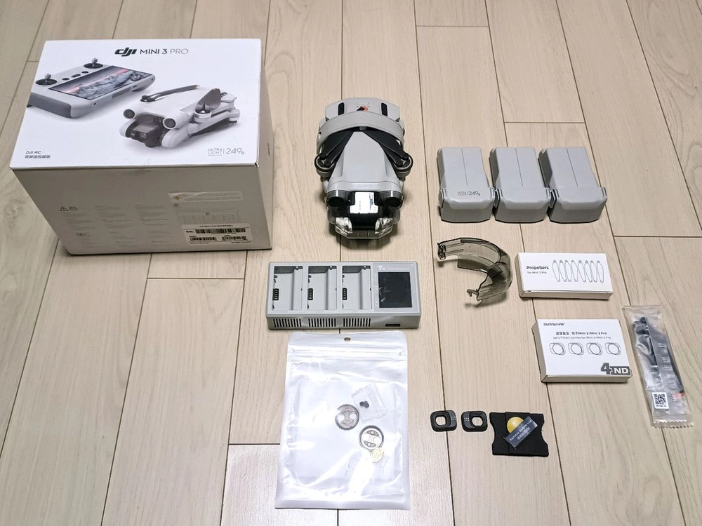 DJI MINI 3PRO 미니3프로 (배터리3개) 조종기없음 - 안심되는 중고거래