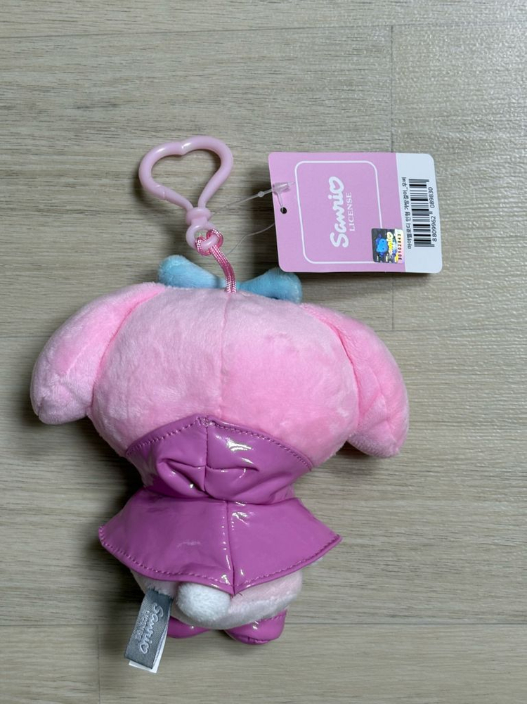 산리오 마이멜로디 우비 인형 키링(새상품) 이미지