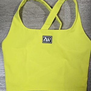 줌바웨어 크롭 브라탑