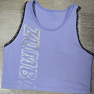 줌바웨어 크롭 브라탑