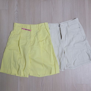 A급)여성 H&M,라삐아프 반바지 구66사이즈 이미지