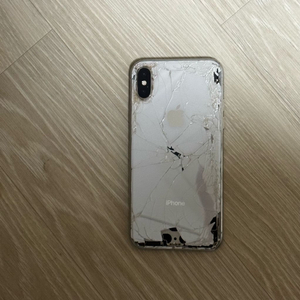 아이폰 X 64GB 실버 공기계 사진용