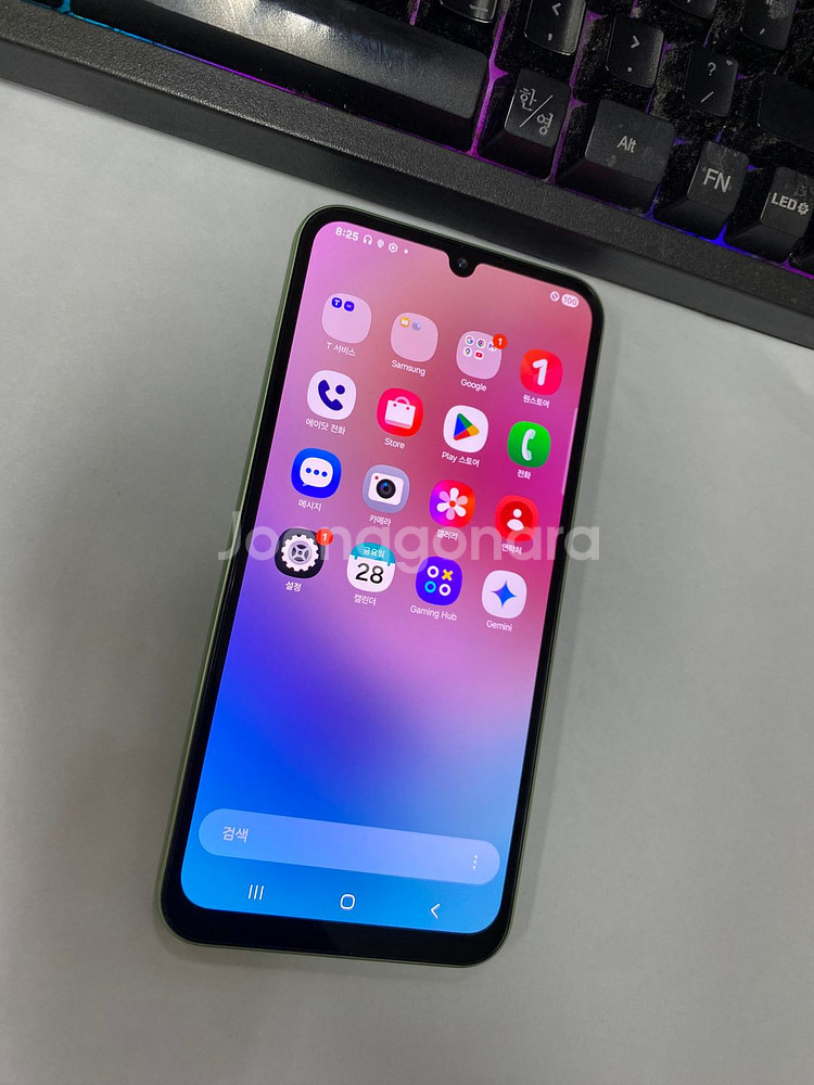 갤럭시A24 SK 그린 AA급 128GB 무잔상 자녀폰 서브폰 업무폰추천 205761--1