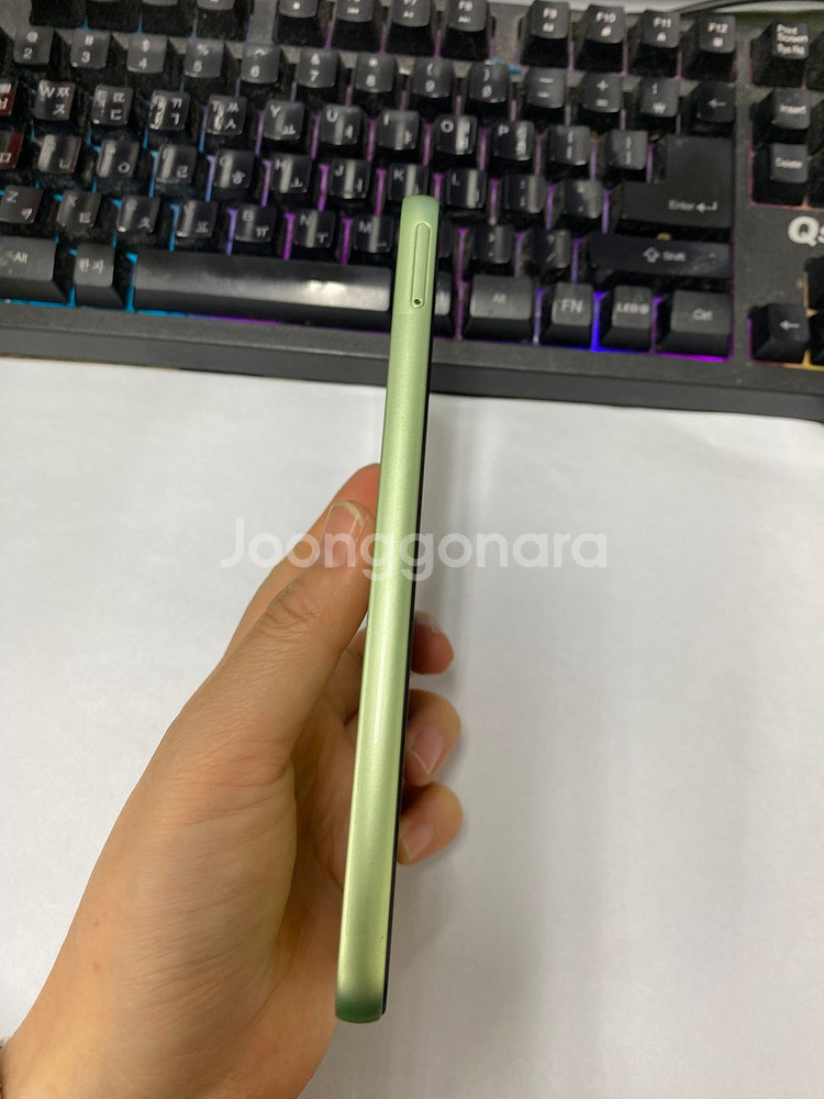 갤럭시A24 SK 그린 AA급 128GB 무잔상 자녀폰 서브폰 업무폰추천 205761--4