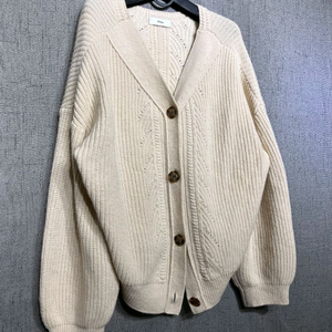 O2nd 오즈세컨 언발란스 니트 가디건 FREE