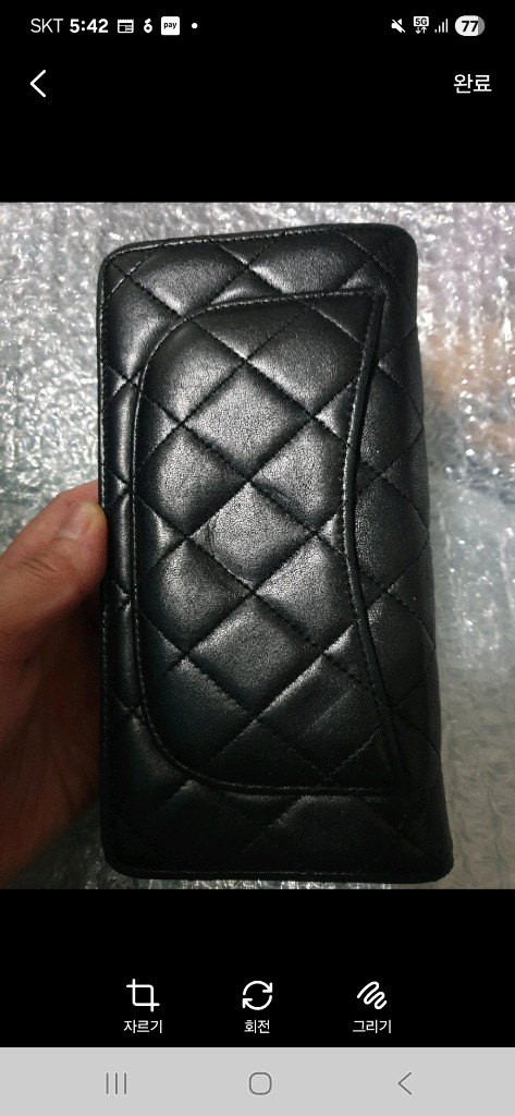 샤넬은장 쿨팅 장지갑 정품 인기제품!--3