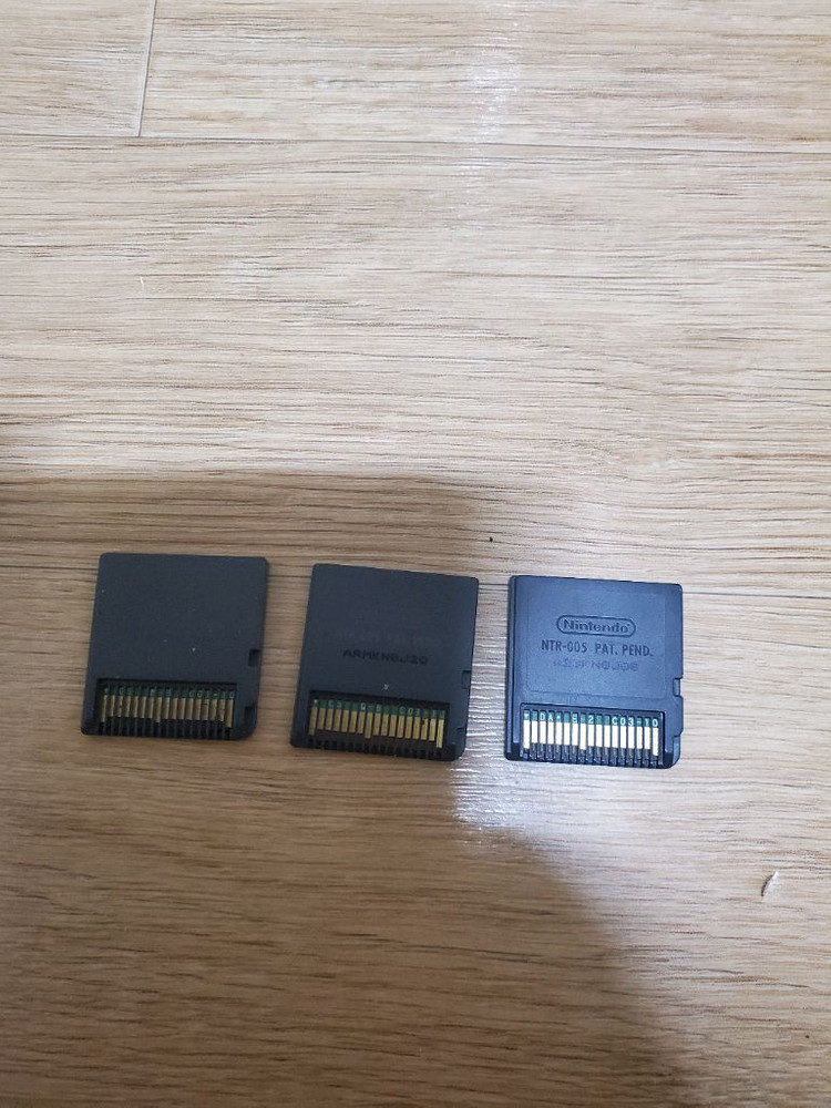 닌텐도ds게임3개일괄 만져라와리오등--1