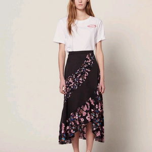 산드로 정품 치마 0사이즈(44-마른55)