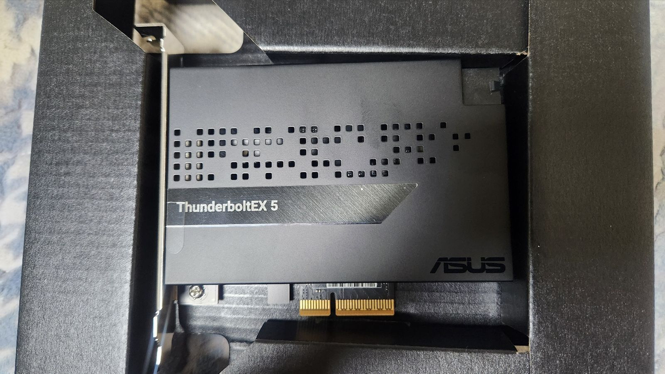 ASUS ThunderboltEX 5 썬더볼트 5 확장 카드--1