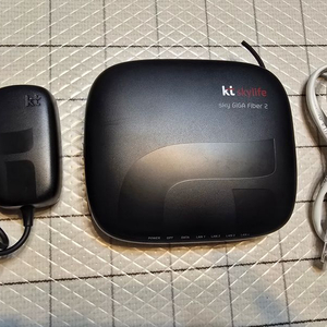 kt GIGA fiber2 모뎀기