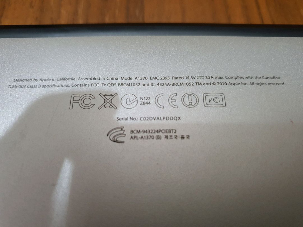맥북 에어 A1370--2