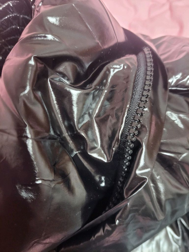 급처상태양호!구찌,프라다 느낌 남녀공용 블랙 패딩 조끼 베스트 나이키st--3