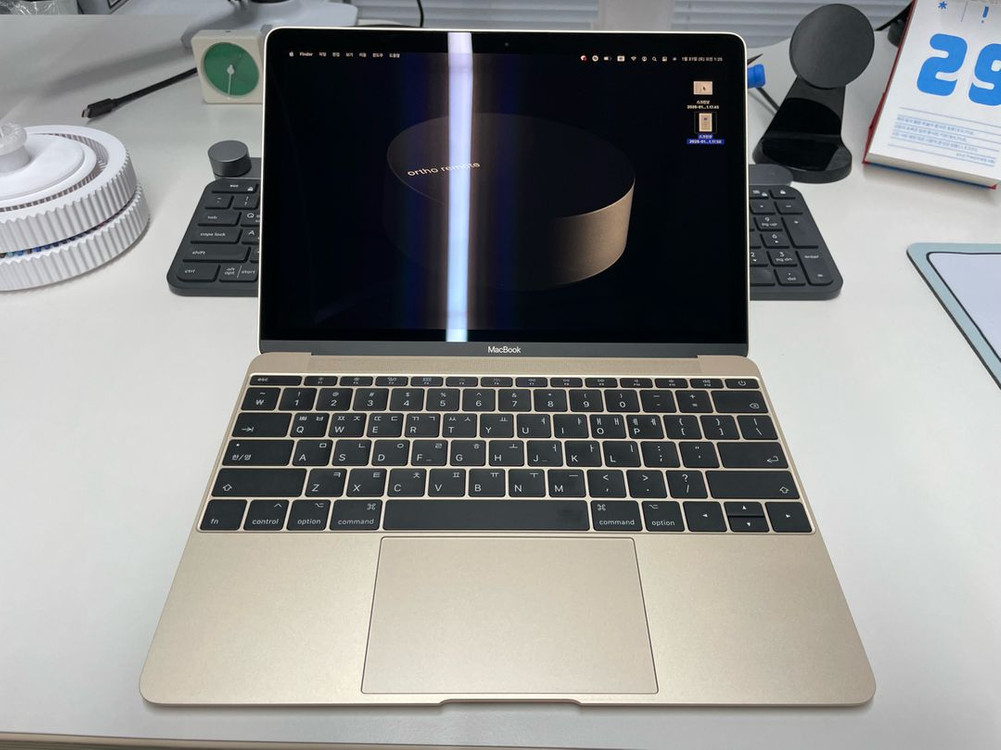 뉴 맥북 12인치 i5 2017 미친 컨디션 (20년 구매)--0