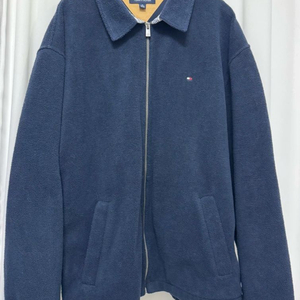 타미힐피거 네이비 후리스 집업 XL