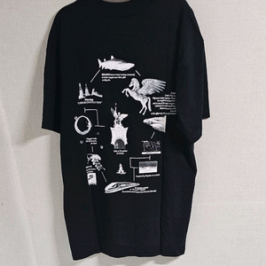 정품)나이키에어그래픽프린팅반팔티셔츠105새상품미사용