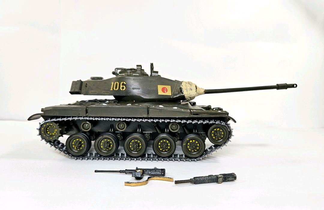 고전프라 12 [타미야] 1/35 M41 워커불독(싱글 메탈 기어) 이미지