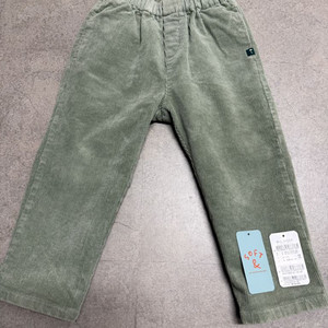 모이몰른 Soft 바지 120 아기 유아 코듀로이 팬츠 카키