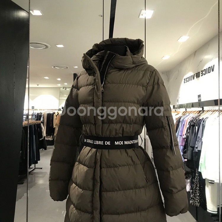 VOV 벨티드 패딩--1