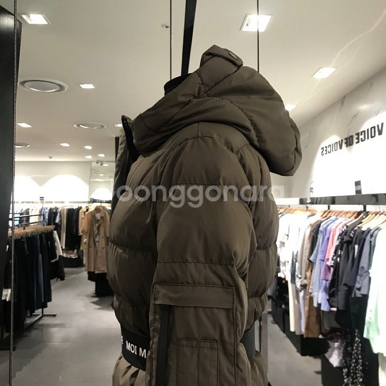 VOV 벨티드 패딩--2