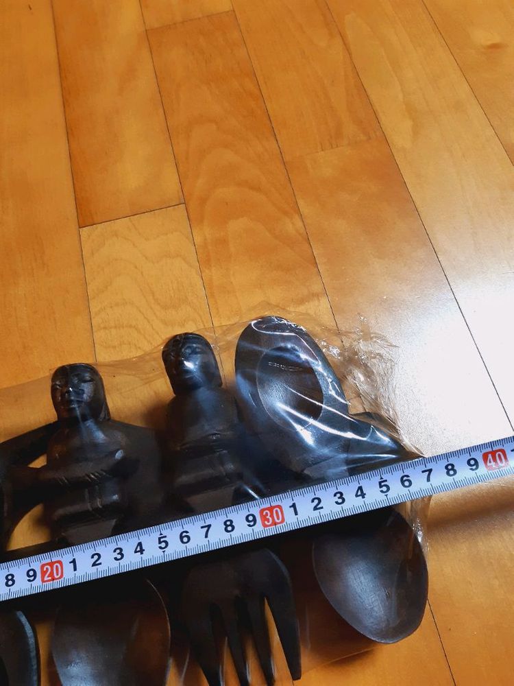 나무포크스푼 벽걸이장식품(새상품)--2