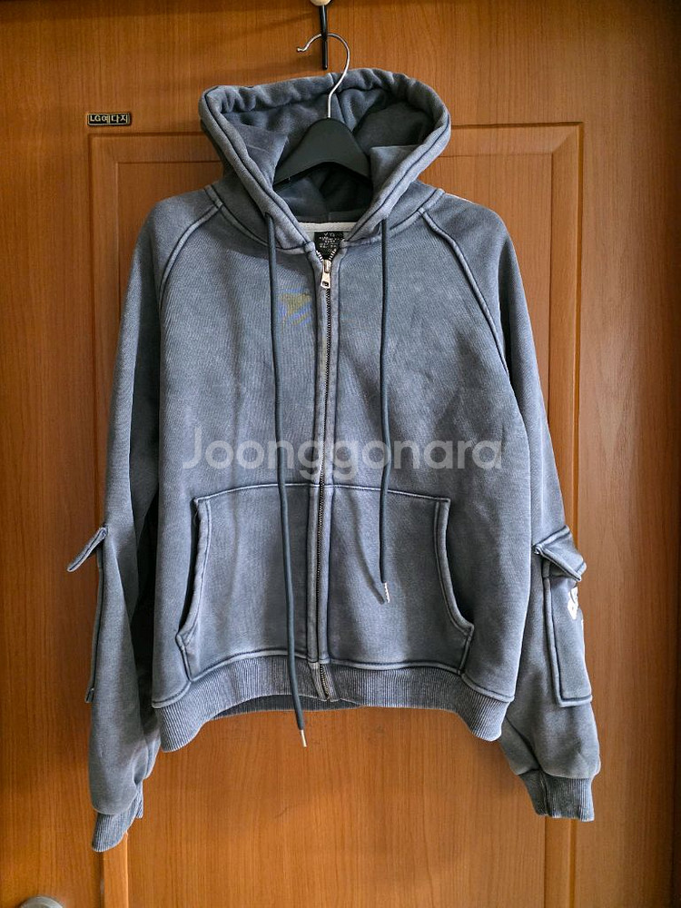 (새상품)피그먼트워싱 고퀄 특이한 디자인 셋업(남녀공용)--2