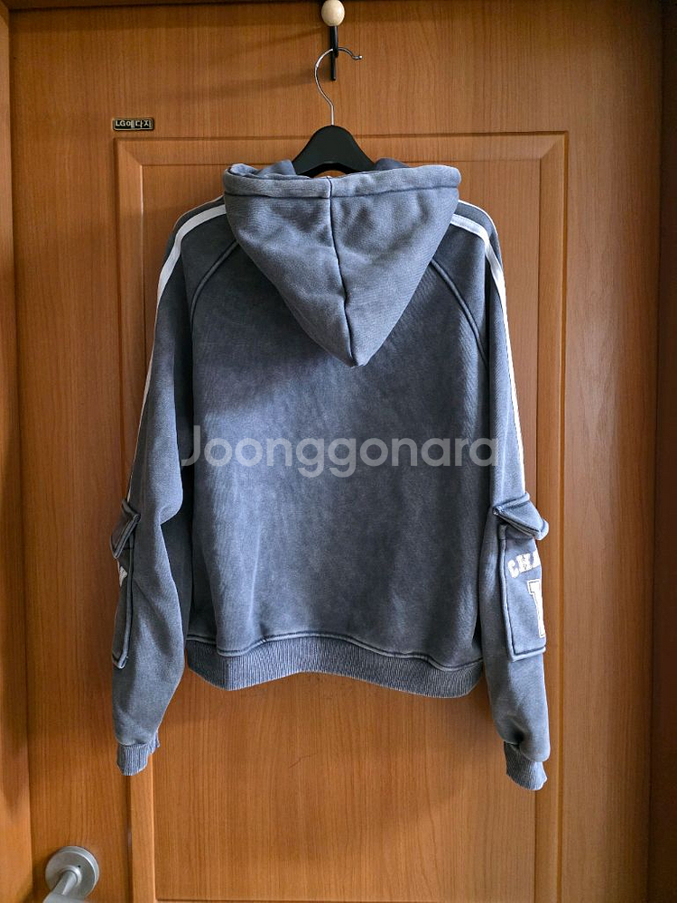 (새상품)피그먼트워싱 고퀄 특이한 디자인 셋업(남녀공용)--5