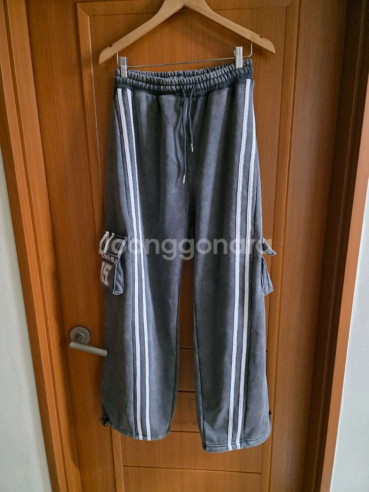 (새상품)피그먼트워싱 고퀄 특이한 디자인 셋업(남녀공용)--6