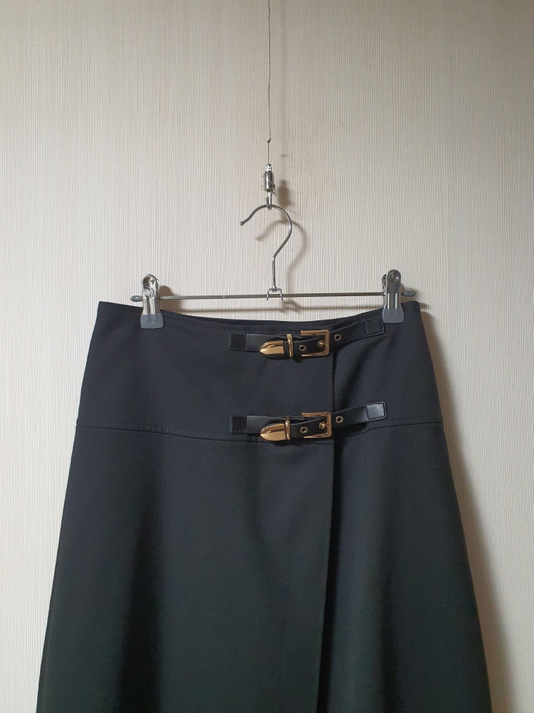 산드로 sandro 벨트 디테일 랩 스커트 1사이즈 정품--6