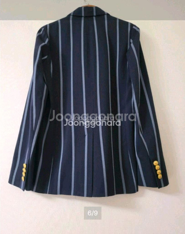 랄프로렌 스트라이프 양모쟈켓--1