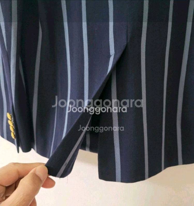 랄프로렌 스트라이프 양모쟈켓--4