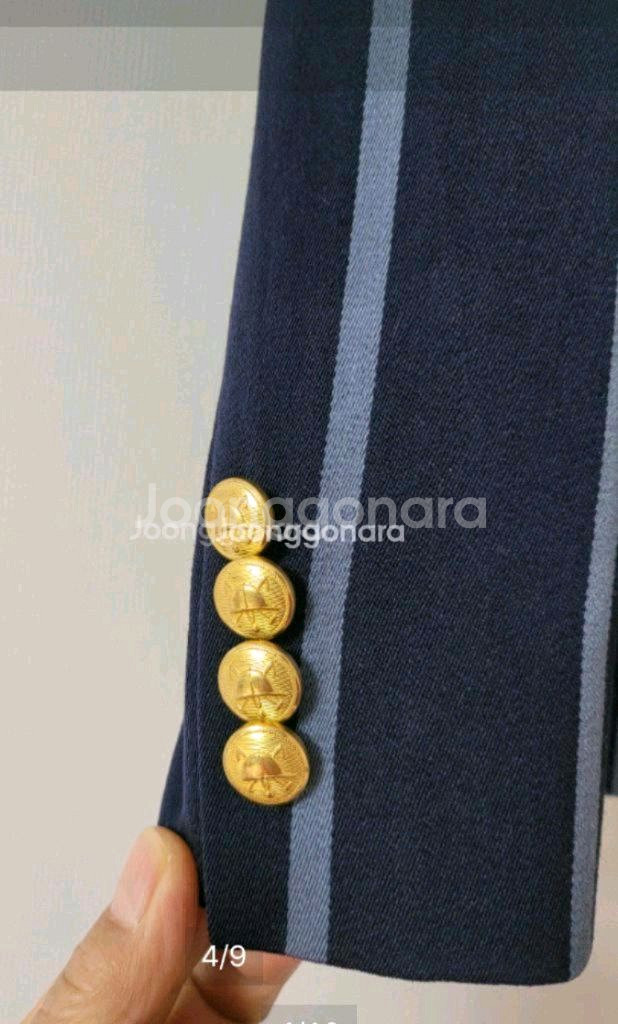 랄프로렌 스트라이프 양모쟈켓--5