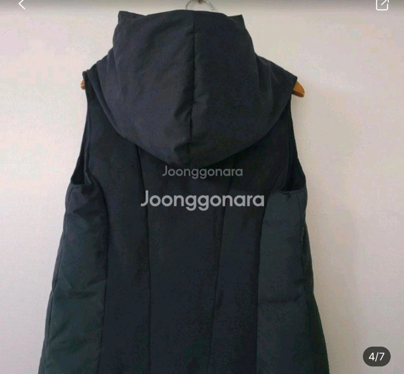 퓨어DKNY 덕다운패딩조끼 이미지