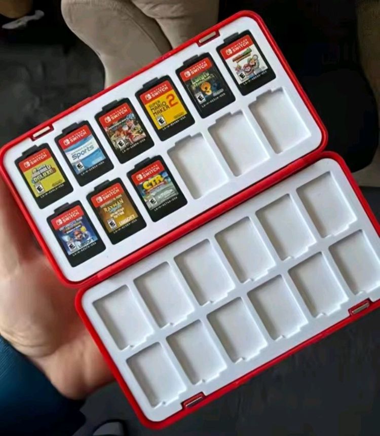 닌텐도 스위치1 스위치2 칩 보관 케이스 새제품 팝니다.--1