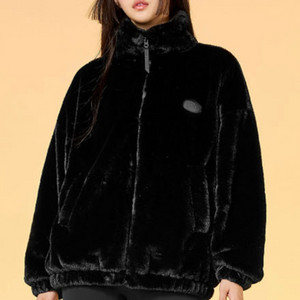 (새상품)젝시믹스 블랙 퍼 자켓