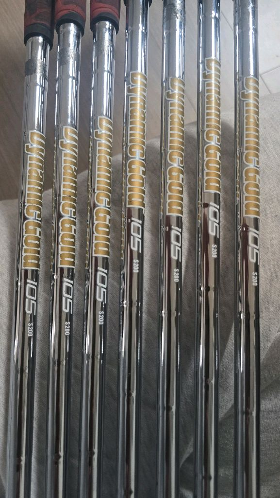 피팅아이언 제스타임 Fi302 7아이언 뉴다골 105 이오믹 그립 아이언 세트--6