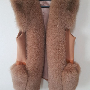 천연폭스 사가퍼 조끼