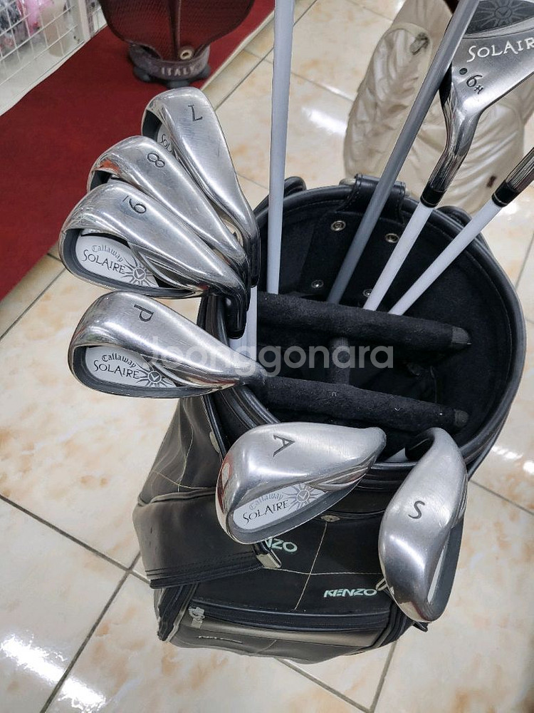 여성용 켈러웨이 골프채 풀세트 골프백포함--1