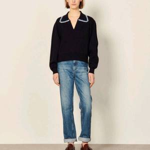 산드로 크로쉐 브레이드 스웨터 1사이즈