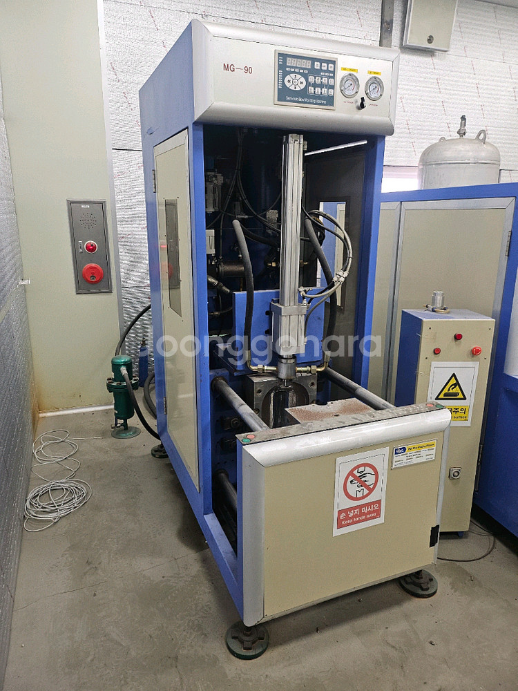 블로우 몰딩장비 팝니다.--1