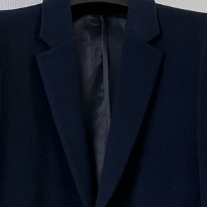 (105) 지오송지오 네이비 캐시미어 싱글 코트