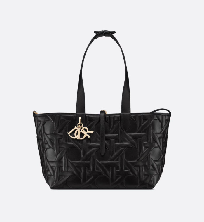 디올 그래픽 까나쥬 뚜주흐 백 미듐 블랙--8