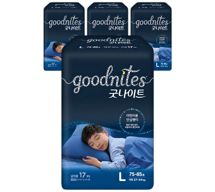 새상품]굿나이트 팬티형 기저귀 #무료배송#--1