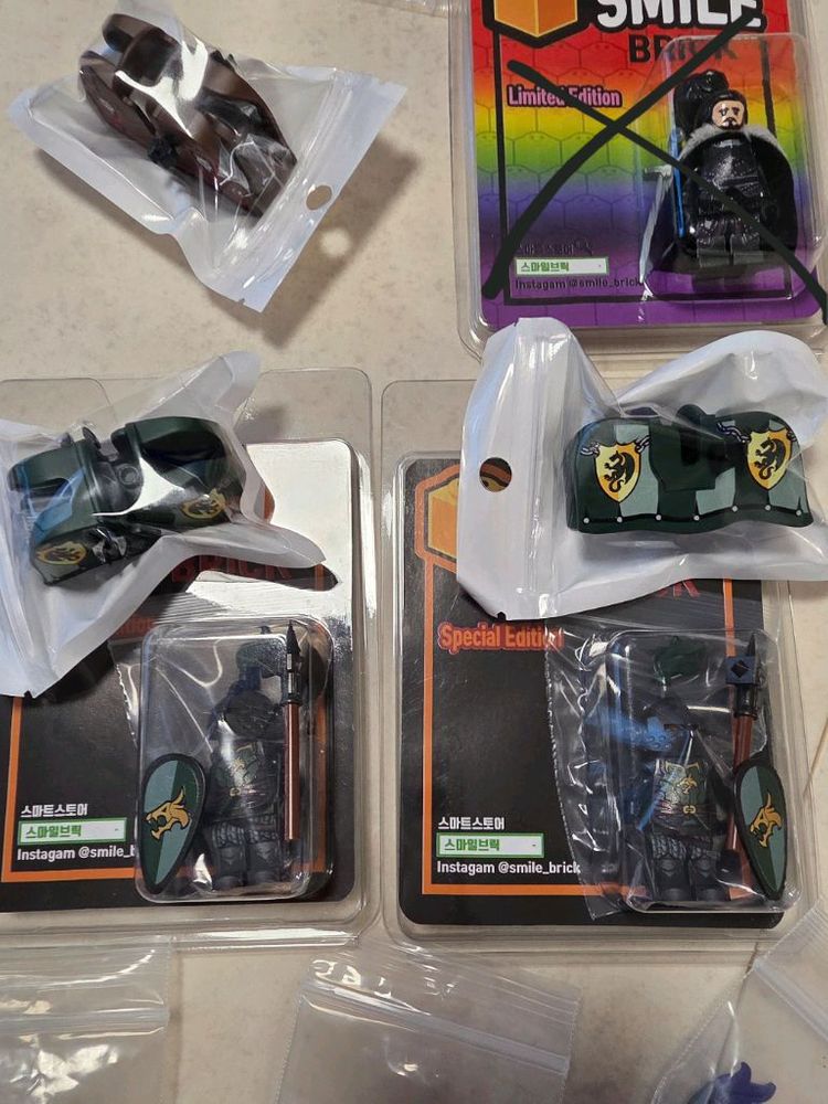 레고 캐슬 스마일브릭 tmc 등 해외제품 다량 판매--7