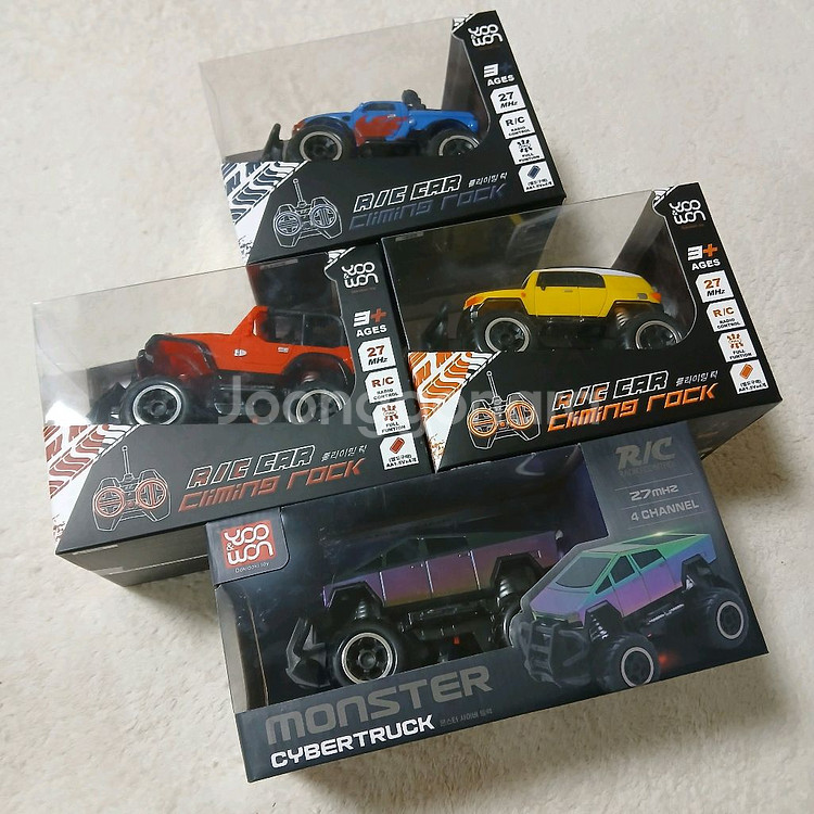 미니 RC카 4종 일괄--2