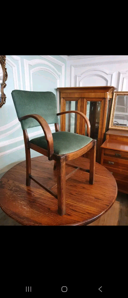 영국 빈티지의자 이미지