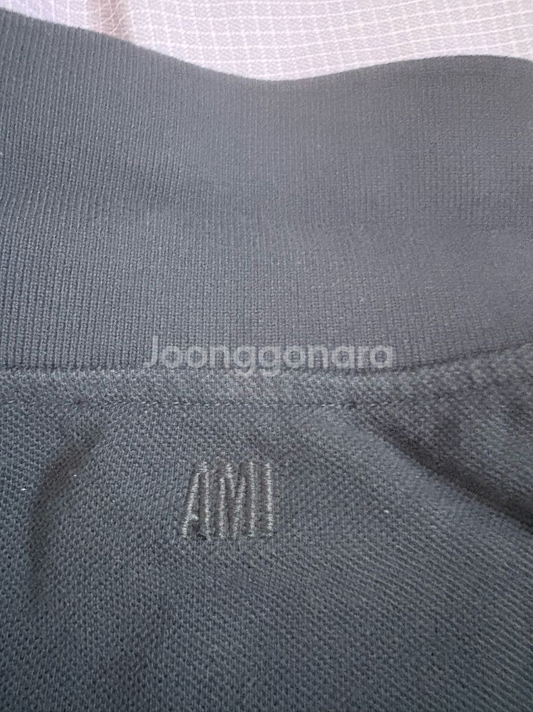 아미 반팔 폴로셔츠 백화점판--2