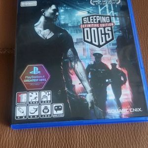 PS4 슬리핑독스 중고