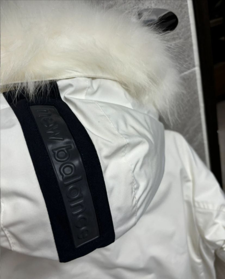 뉴발란스 여성 패트롤 숏패딩 덕다운 자켓 2016 화이트 85 S--3