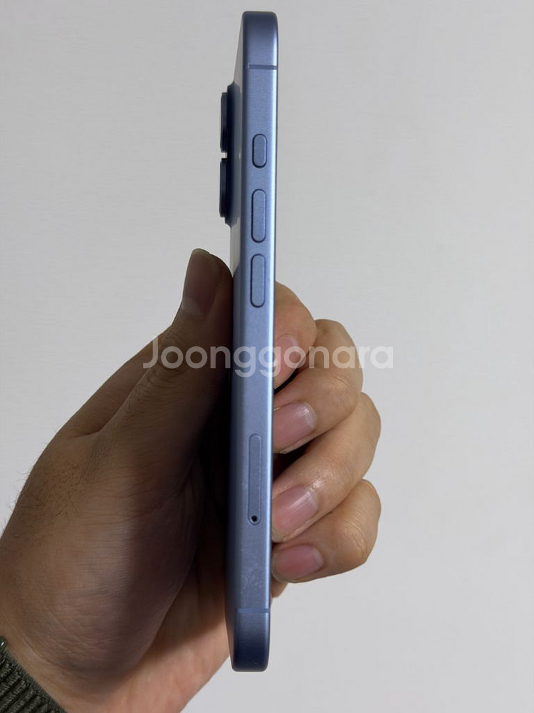 아이폰17 미스트블루 판매합니다--4