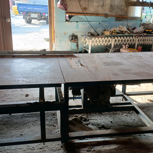 대형 원목톱 작업대